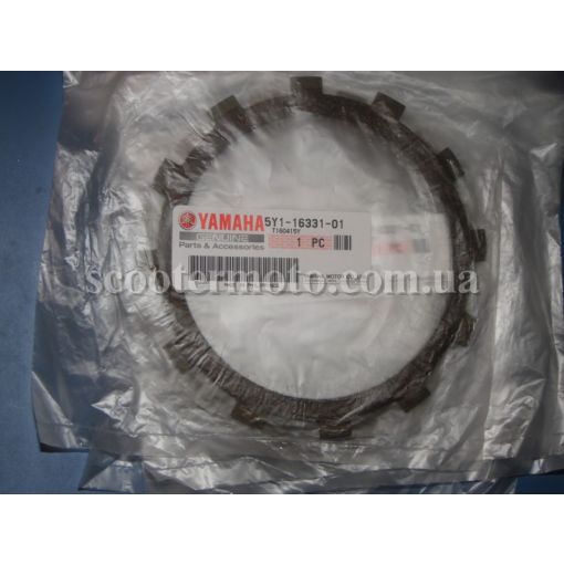 Диски сцепления Yamaha FZ6 Fazer, FZR 700-750-1000, RZ 250-350, SRX 250-400-600-660, TT 350-600, XJ 6 Diversion, XT 250-350-400-500-550-660, VX 125-25