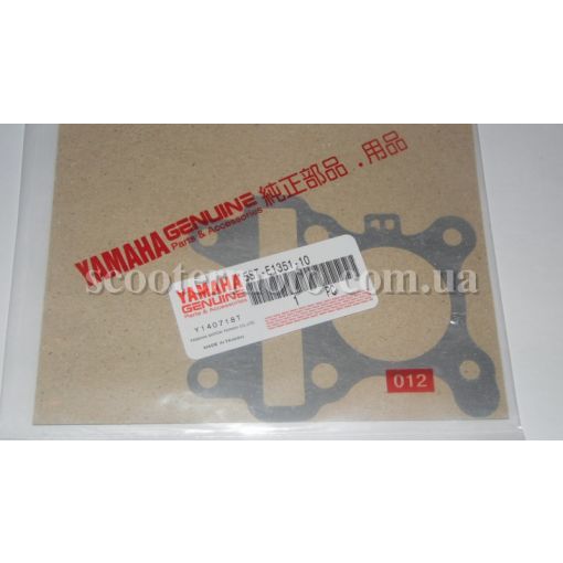 Прокладка цилиндра  Yamaha Gear 50 4T, Jog 4Т, Neos 50 4T, Vino 4 тактный 
