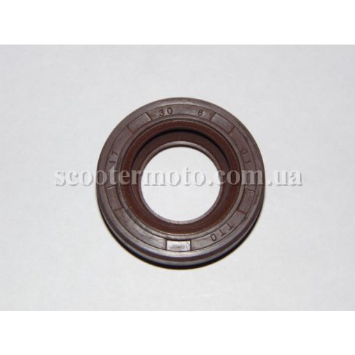 Сальник первичного вала редуктора Honda Dio 18-27-34-35 ZX, Tact 24-30-31 - 17*30*5 mm