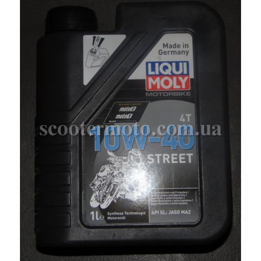 Масло Liqui Moly 10W40 Racing Street 4Т